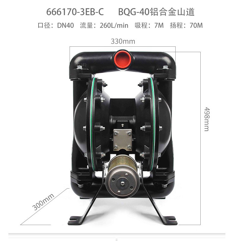1-1/2 in Aluminum AODD Pump