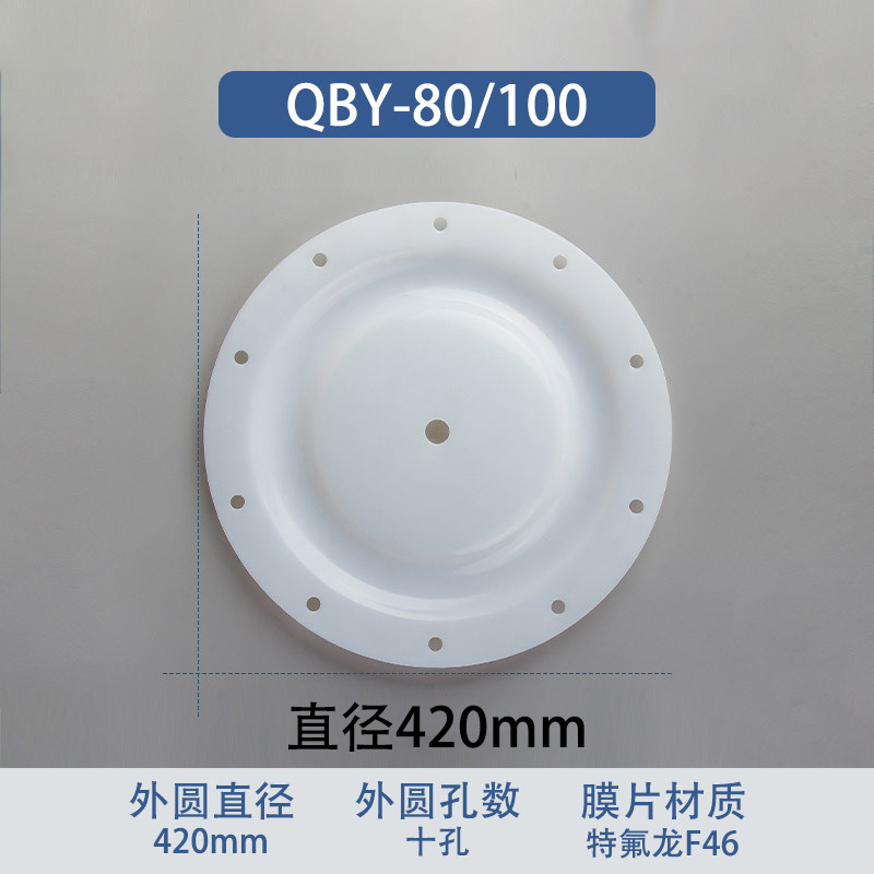F46 fluoropolymer Replacement Diaphragm — 420mm