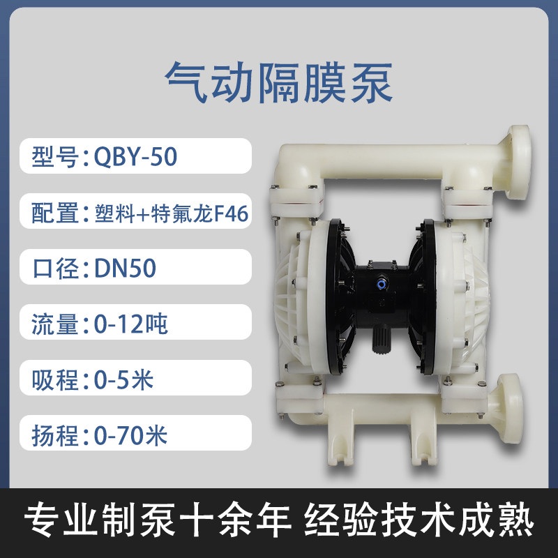 2 in Plastic AODD Pump