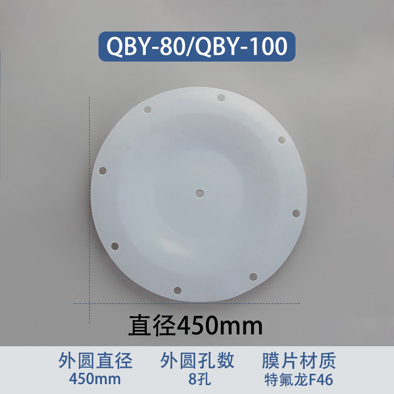 F46 fluoropolymer Replacement Diaphragm — 450mm