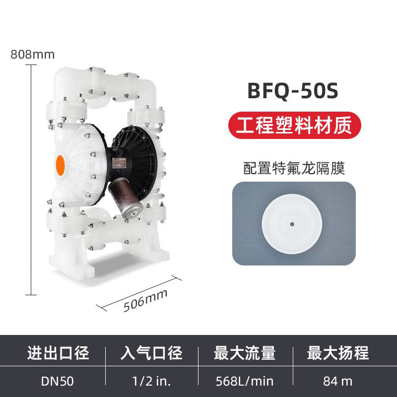 2 in Engineering plastic AODD Pump
