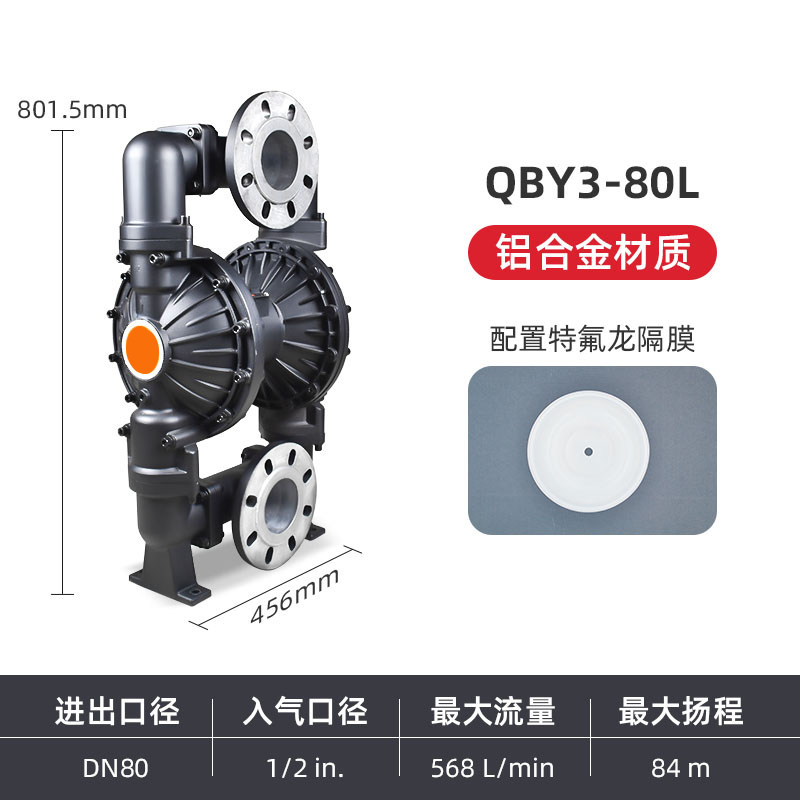 3 in Aluminum AODD Pump