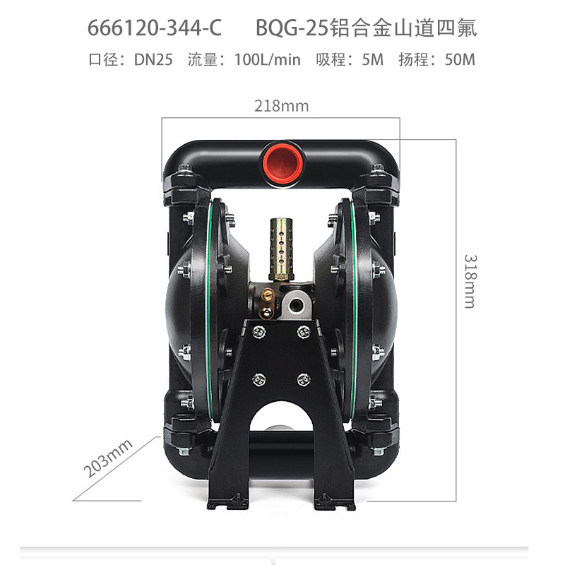 1 in Aluminum AODD Pump