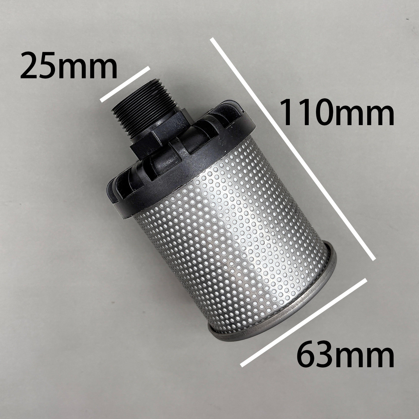 Exhaust Muffler — 25mm